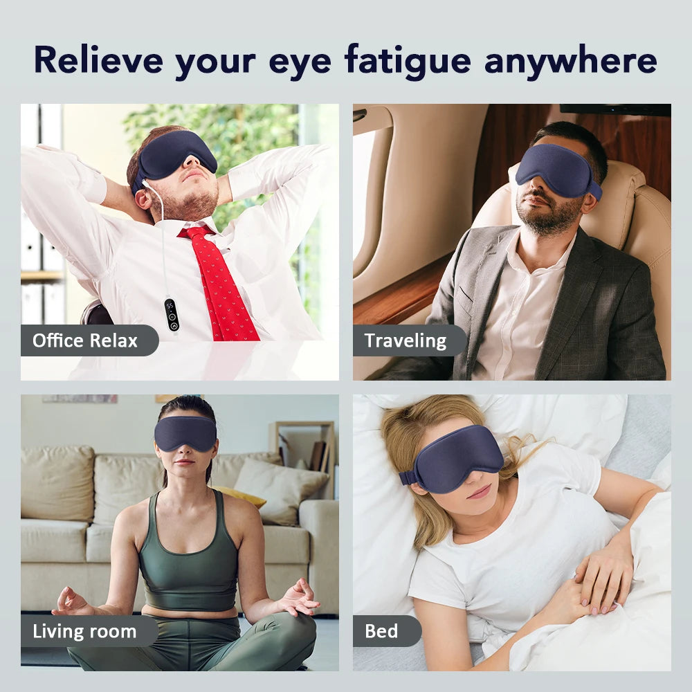 PASTSKY 3D Heated Steam Eye Mask With Intelligent Timing
