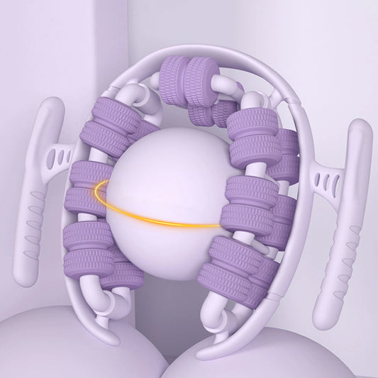 Portable Wheel Roller Massager For Stress Relief And Blood Circulation