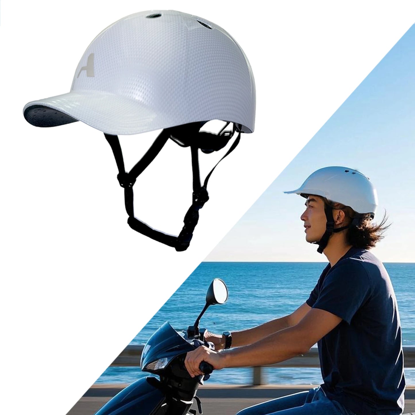 ARTOROO City Bike Helmet With Visor For Urban Commuting