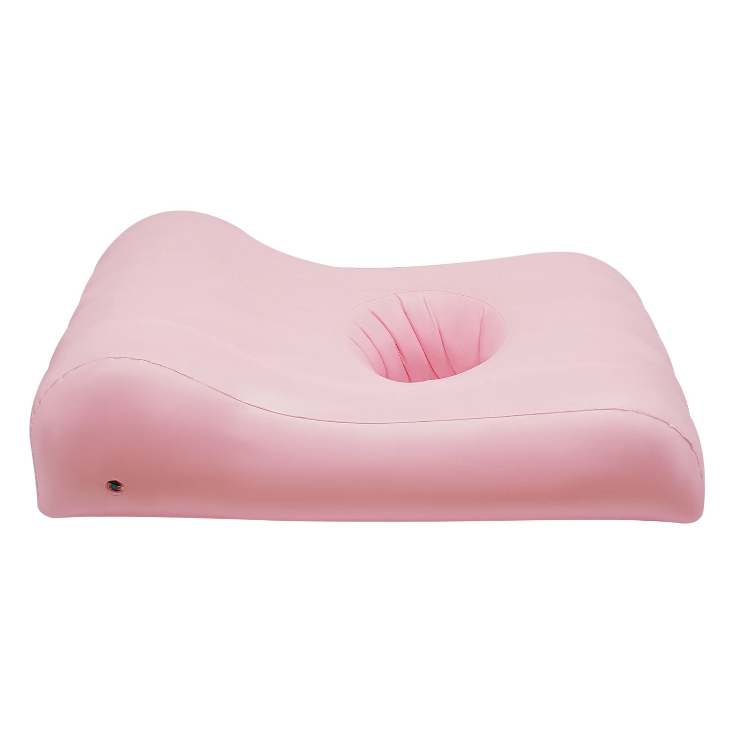 BBL Bed Pink Inflatable Mattress with 60w Pump Ergonomic Sleeping Pad Portable Air Cushion Surgery Recovery Matress