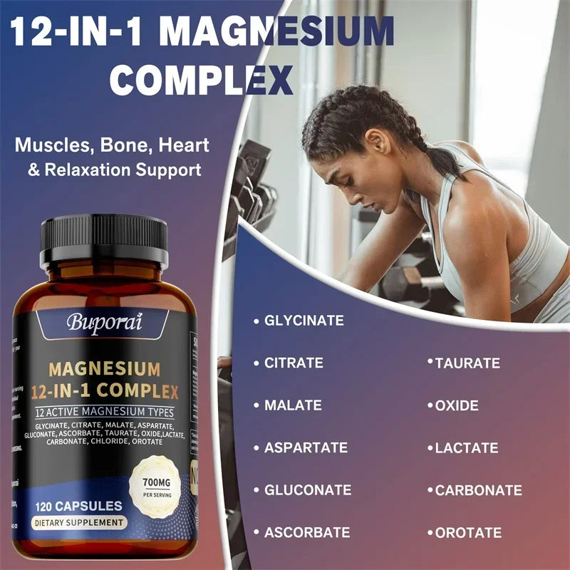 PslalaeCharge Magnesium Complex for Bone and Heart Health