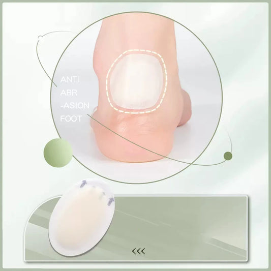 10PCS Silicone Heel Protectors Pad Women Men Feet Relief Pain Blisters Calluses Friction Pressure Heel Stickers Good
