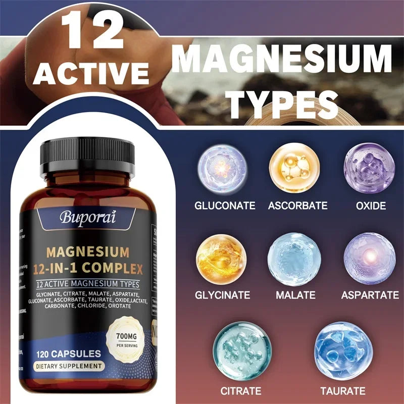 PslalaeCharge Magnesium Complex for Bone and Heart Health