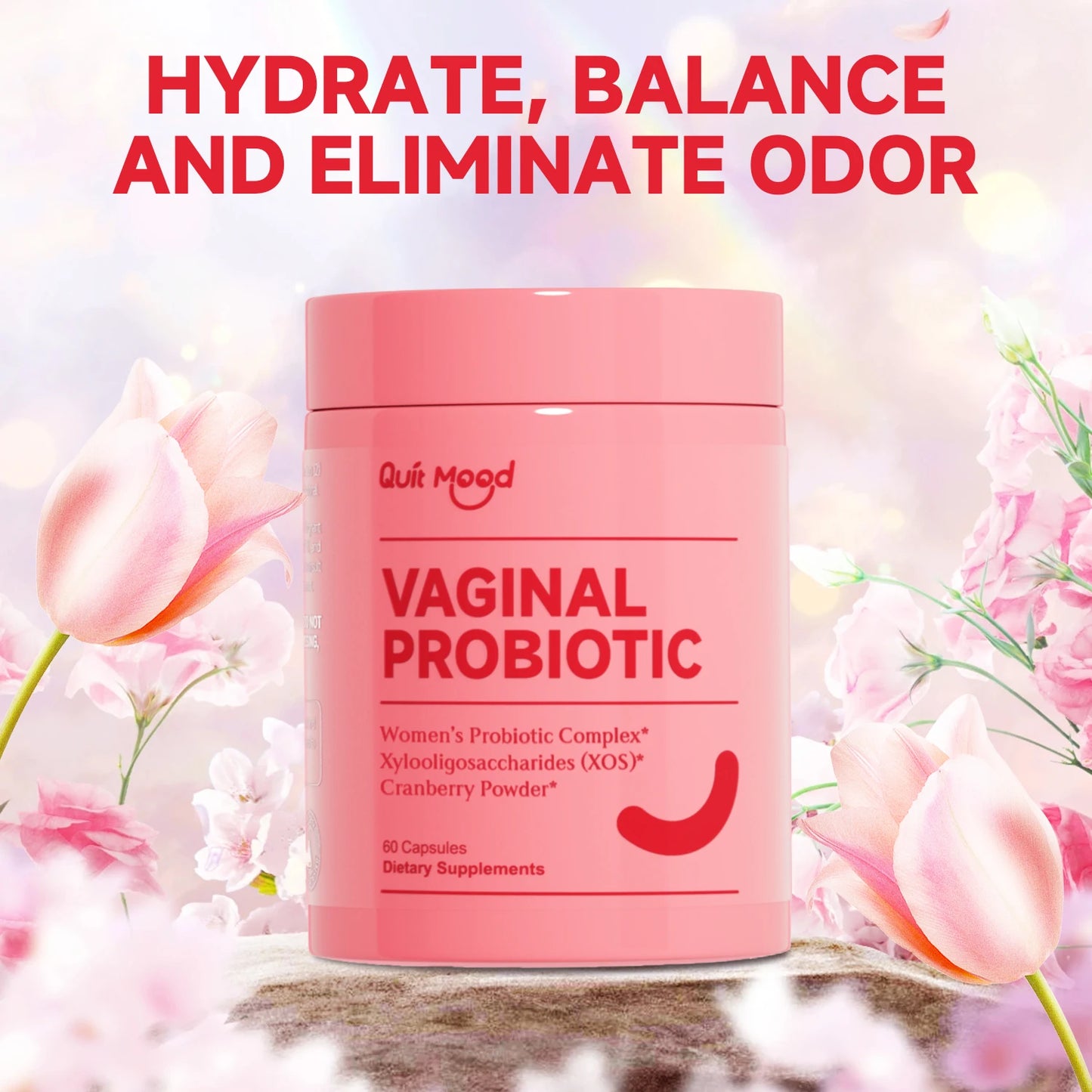 Quit Mood Women Probiotics PH Balance With Lactobacillus Blend
